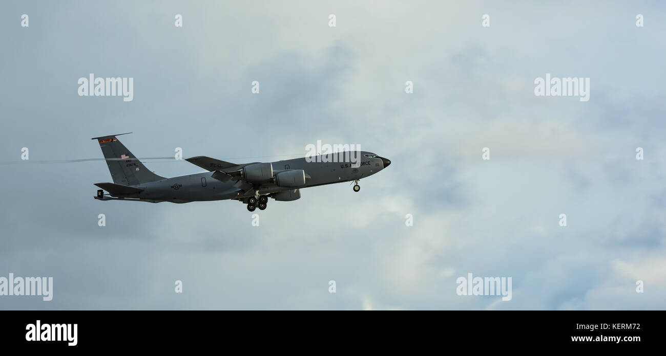 Us Air Force KC-135 Stratotanker Abnehmen Stockfoto