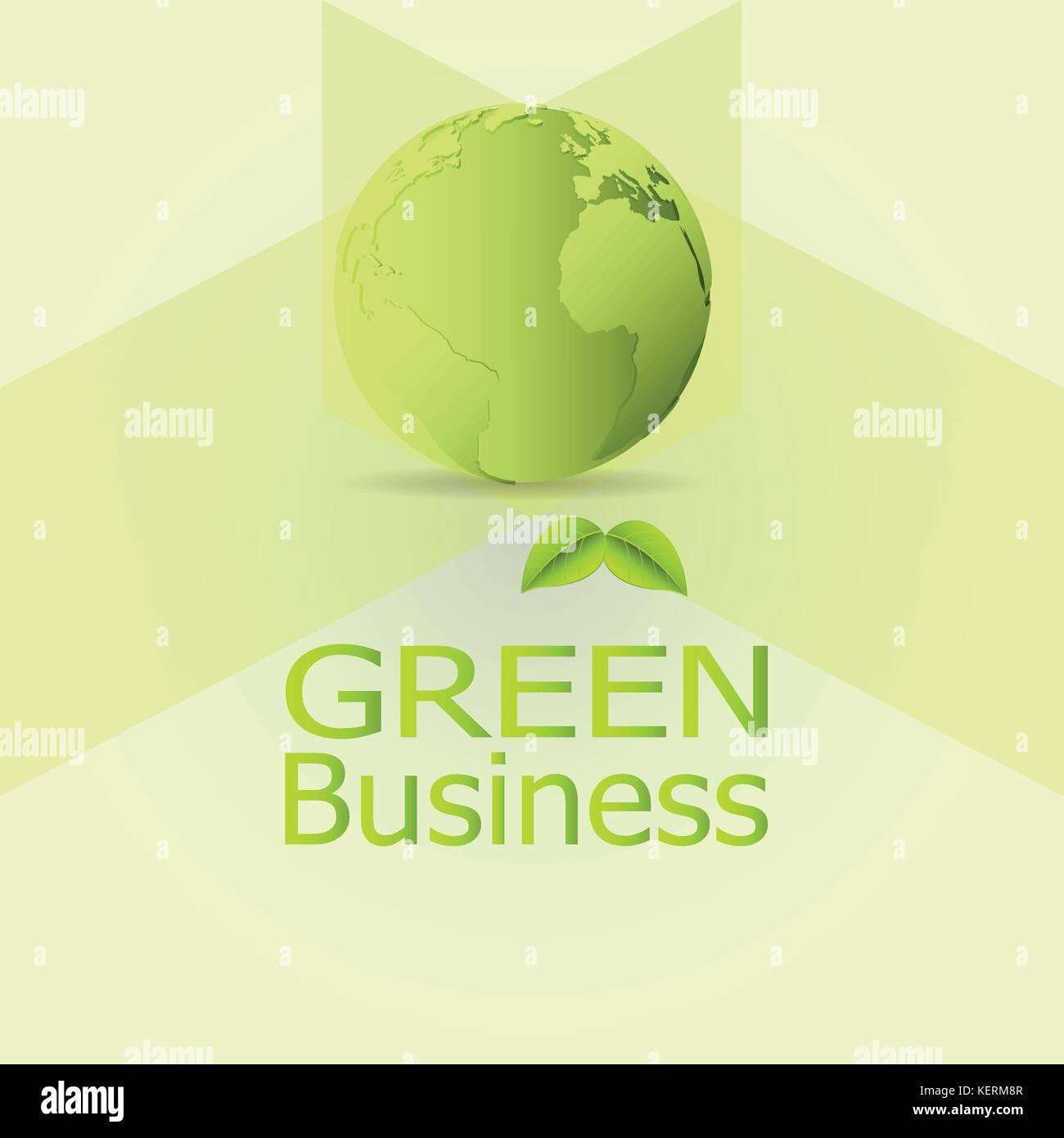 Green Business background Vektor. Für die Präsentation wie Hintergrund, Hintergrund, Druck, Poster, Abbildung oder anderen angewendet werden kann. Stock Vektor