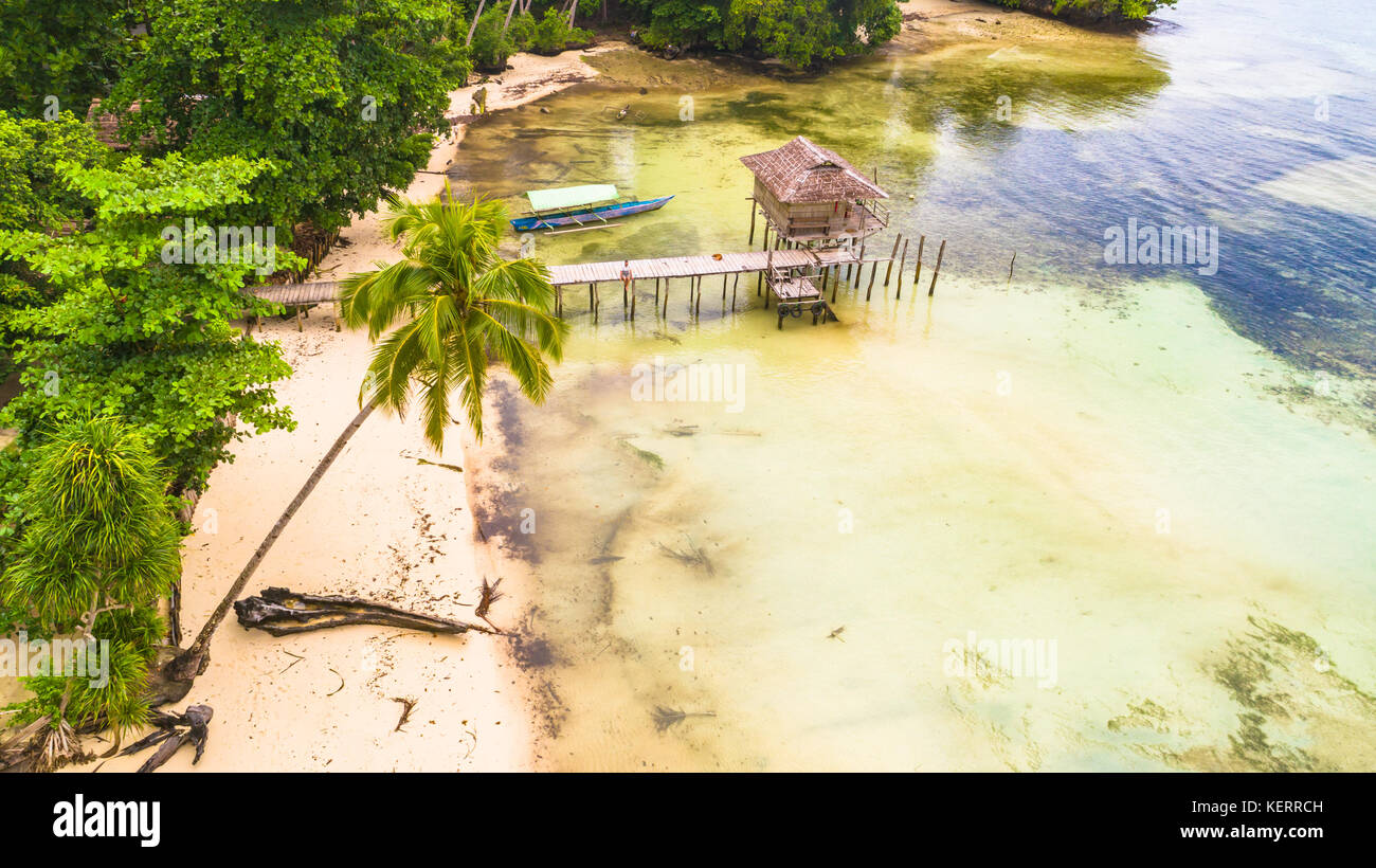 Insel Waigeo, Raja Ampat, West Papua, Indonesien Stockfoto