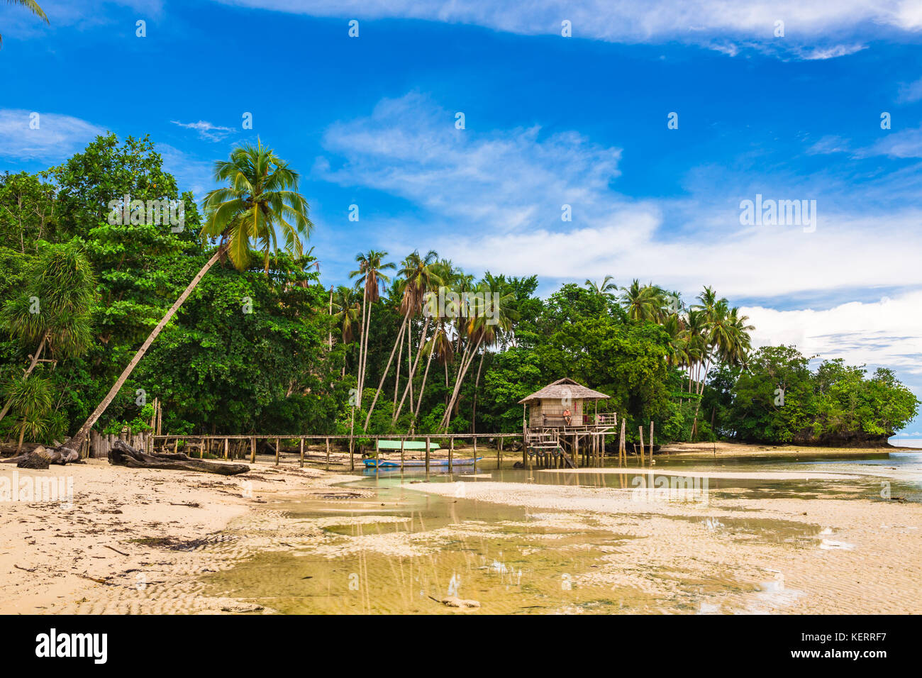 Insel Waigeo, Raja Ampat, West Papua, Indonesien Stockfoto