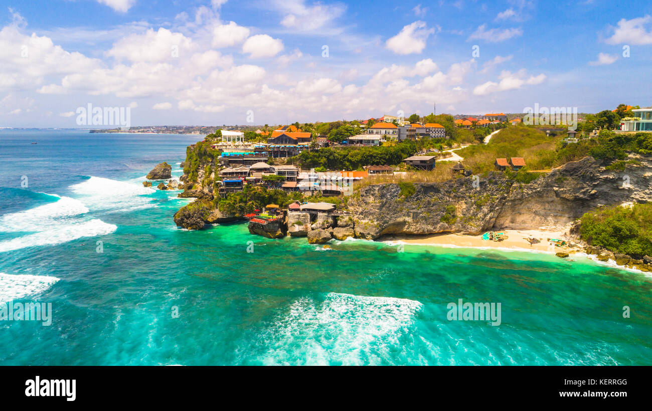 Von suluban Surf Beach. Bali, Indonesien. Stockfoto