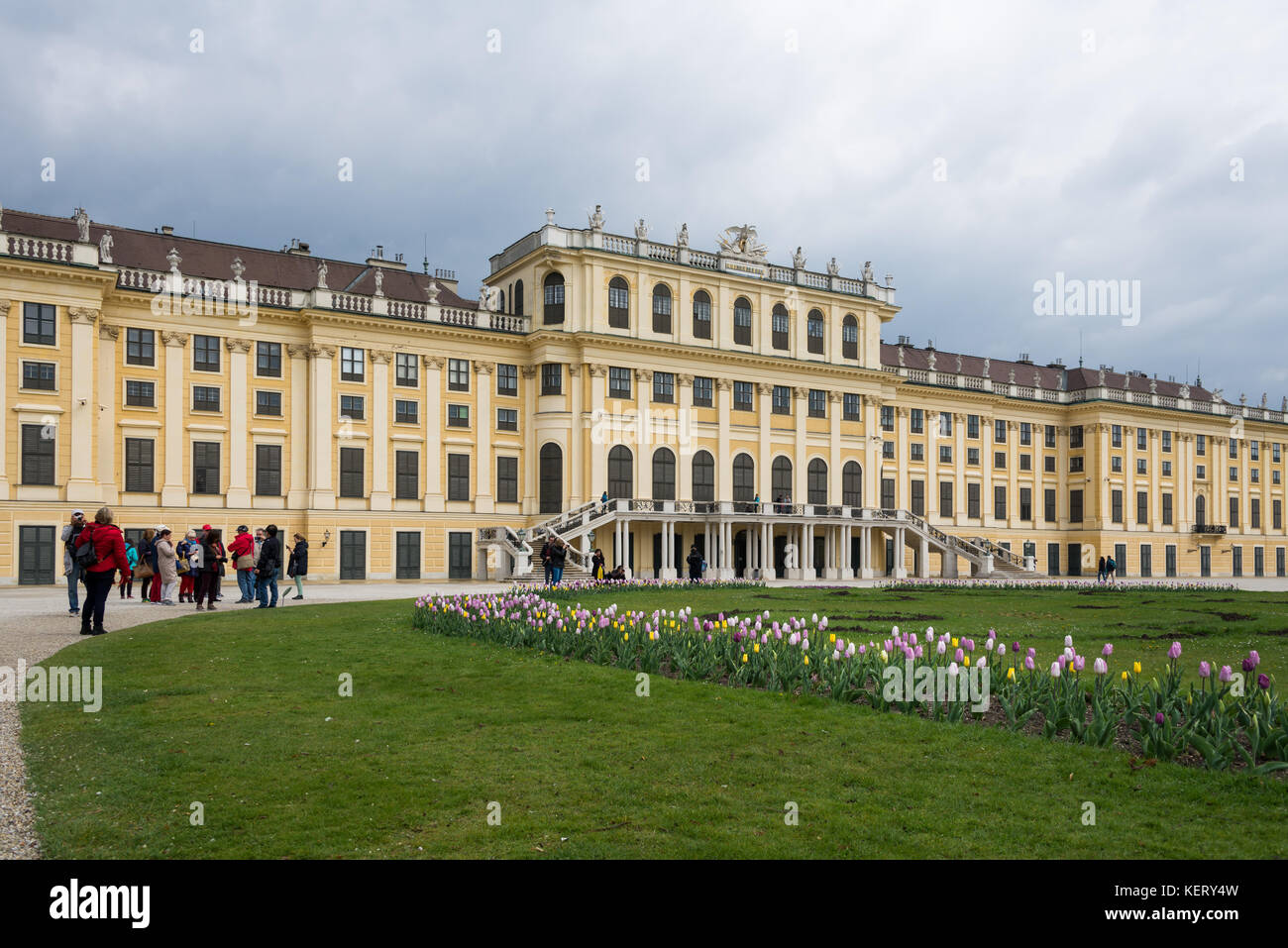 Dreitägiger Besuch in Wien, der Hauptstadt Österreichs Stockfoto