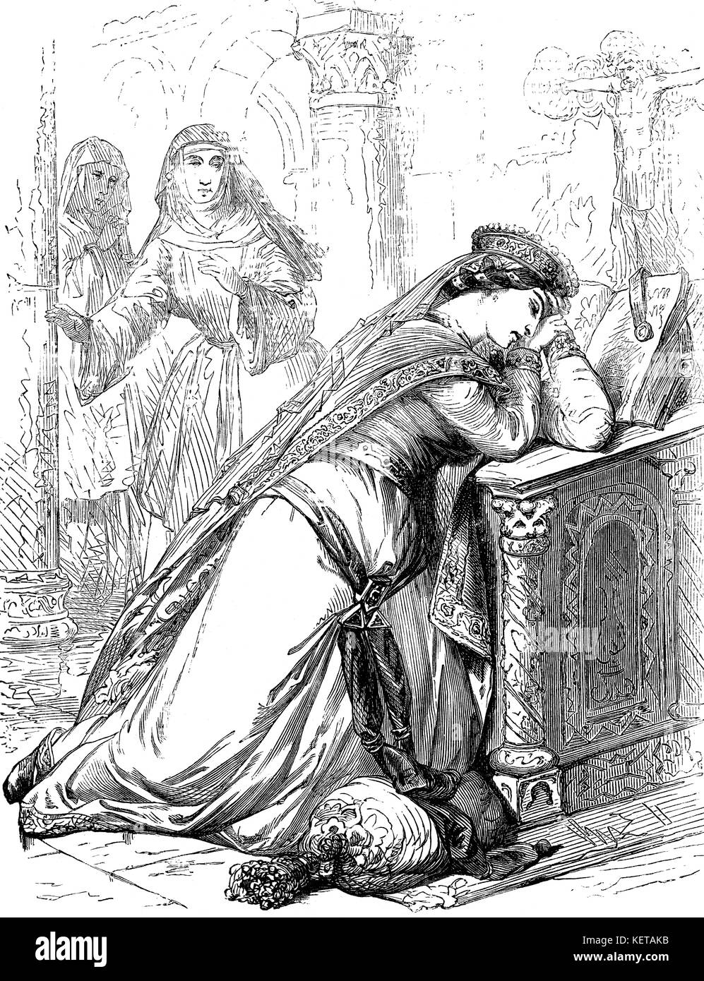 Agnes Maria von AndechsMerania, Königin von Frankreich, 12