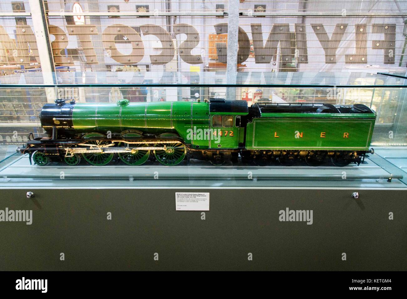 Stock Foto National Railway Museum New York, ist es die Heimat der