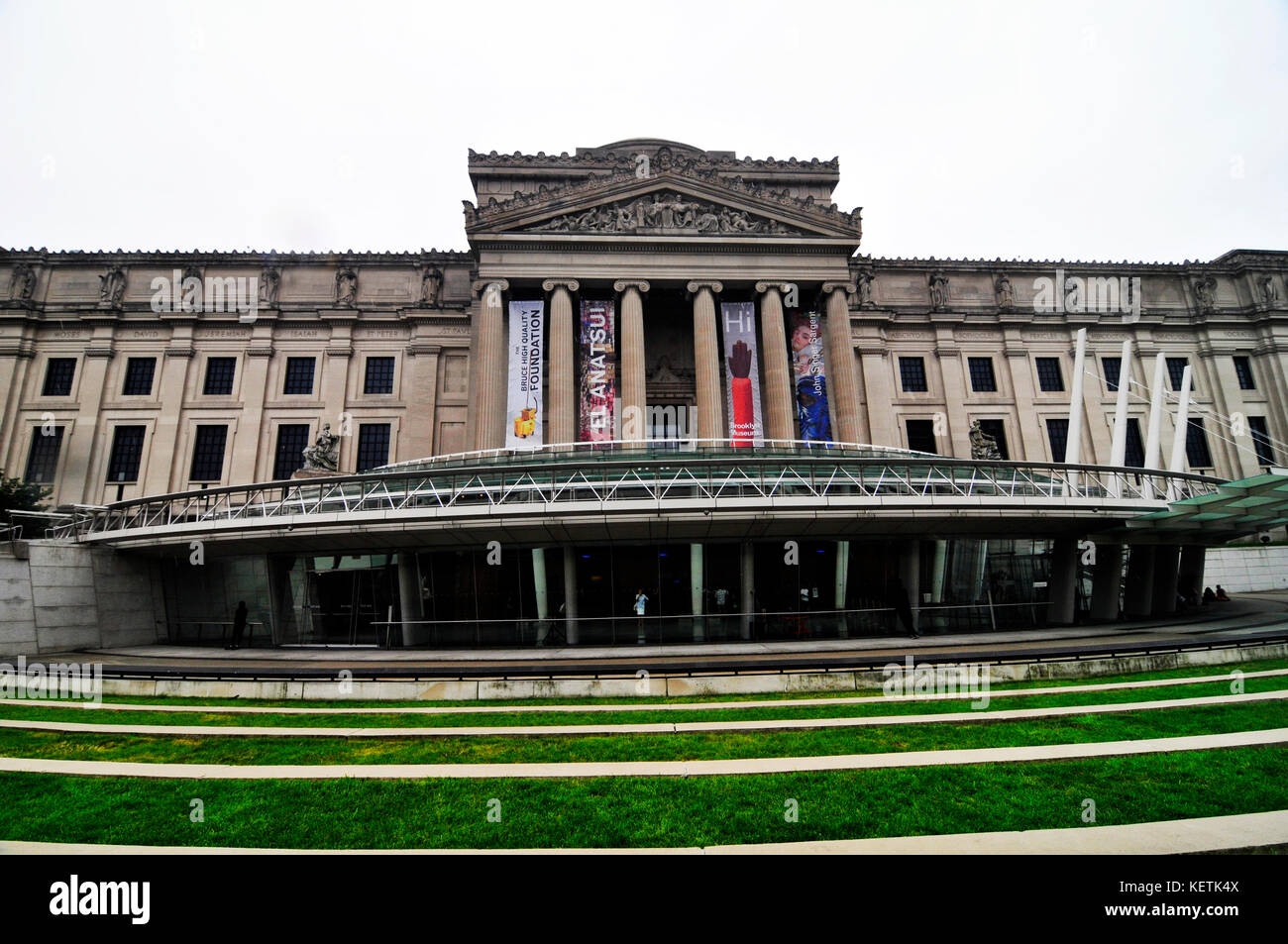 Das Brooklyn Museum am Prospect Park in New York. Stockfoto Das Brooklyn Museum am Prospect Park in New York. Stockfoto
