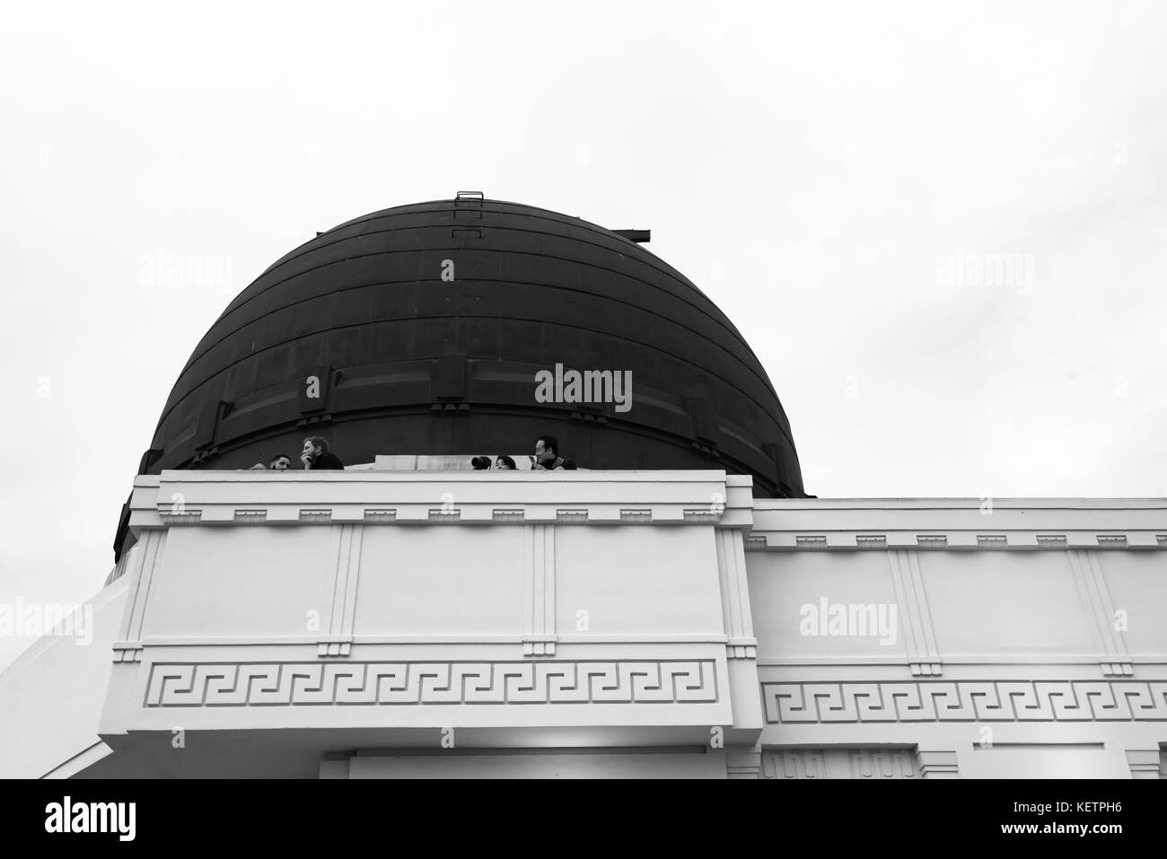 Die Kuppel des Griffith Observatoriums in Los Angeles, Kalifornien, USA, USA Stockfoto