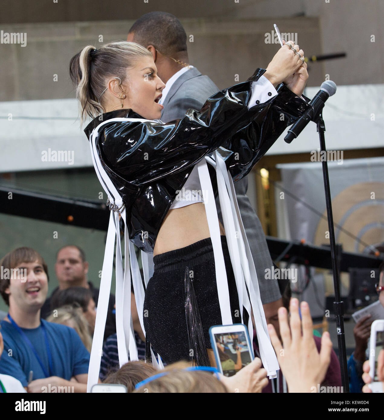 Fergie auf NBC Today Show Konzertreihen mit: Fergie wo: New York, New York, United States wenn: 22 Sep 2017 Credit: wenn.com Stockfoto