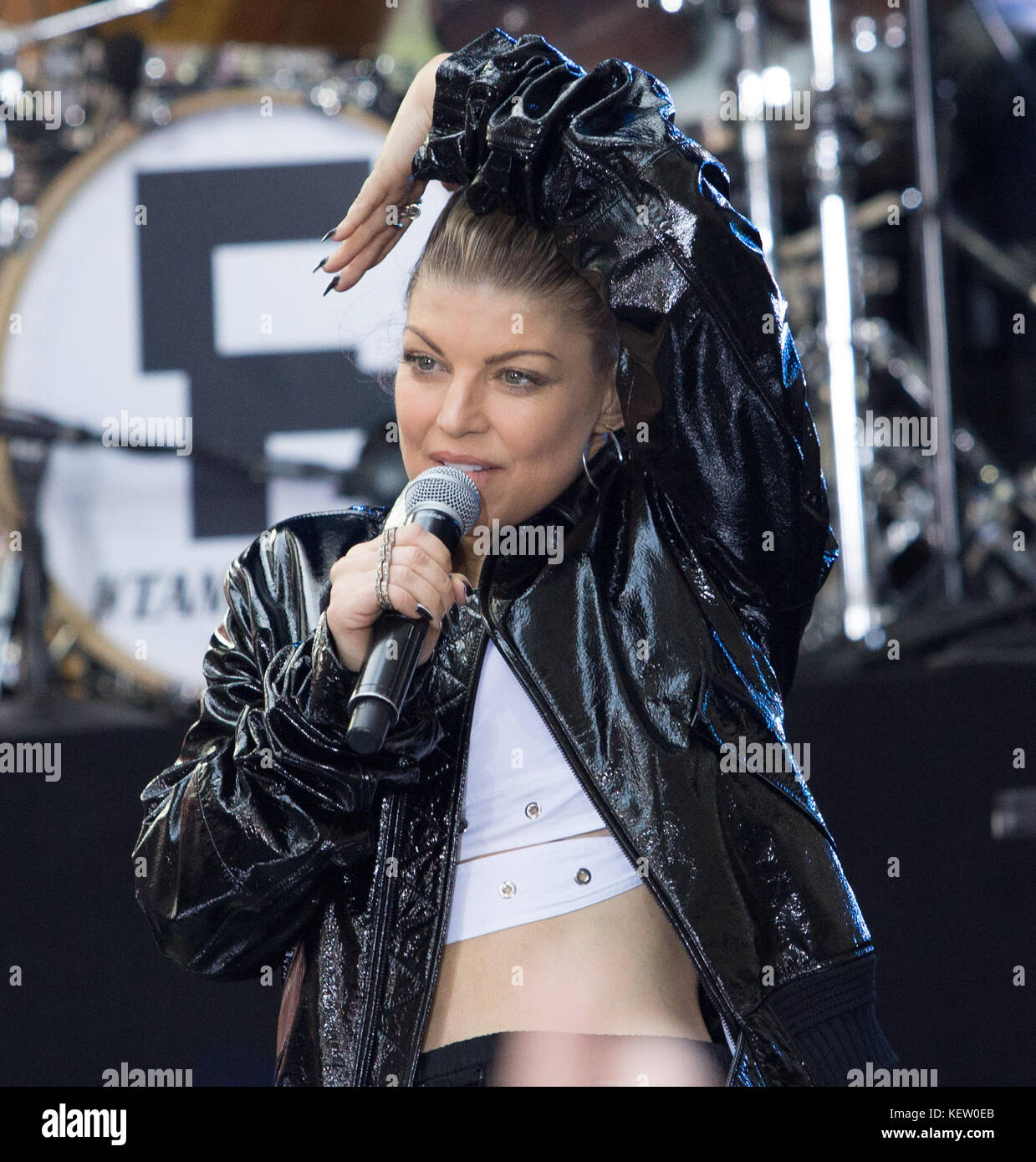 Fergie auf NBC Today Show Konzertreihen mit: Fergie wo: New York, New York, United States wenn: 22 Sep 2017 Credit: wenn.com Stockfoto