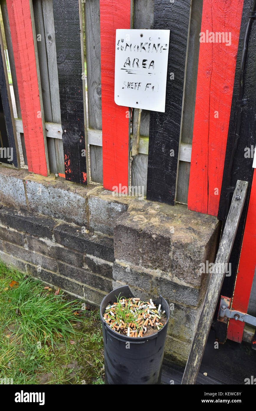 Sheffield, South Yorkshire, Großbritannien. Oktober 2017. Der Sheffield Football Club Ground, der erste Fußballverein der Welt, wurde heute am 24. Oktober 1857 vor 160 Jahren gegründet. Quelle: Matthew Chattle/Alamy Live News Stockfoto