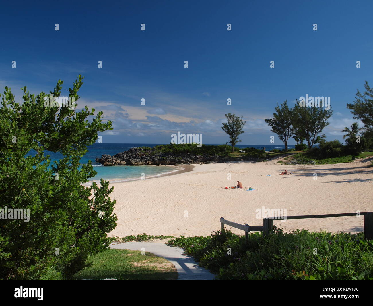 John Smiths Beach Park, Bermuda Stockfoto