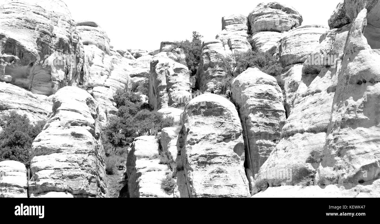 in Jordanien reserve die malerischen Tal von Dana natürliche zum Wandern Stockfoto