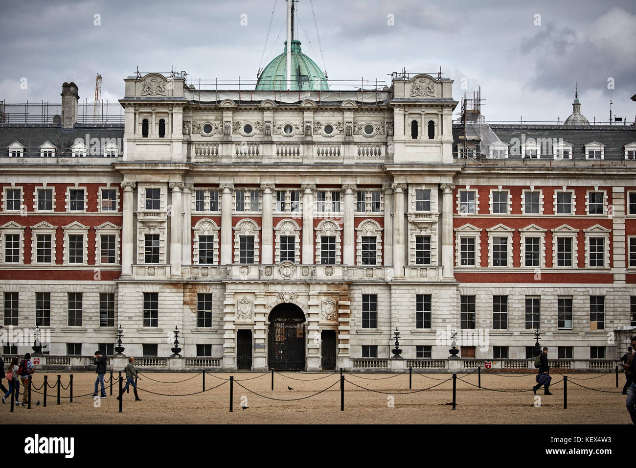 Die Admiralität Erweiterung Old Admiralty Horse Guards Parade Whitehall in London Die Hauptstadt von England Stockfoto