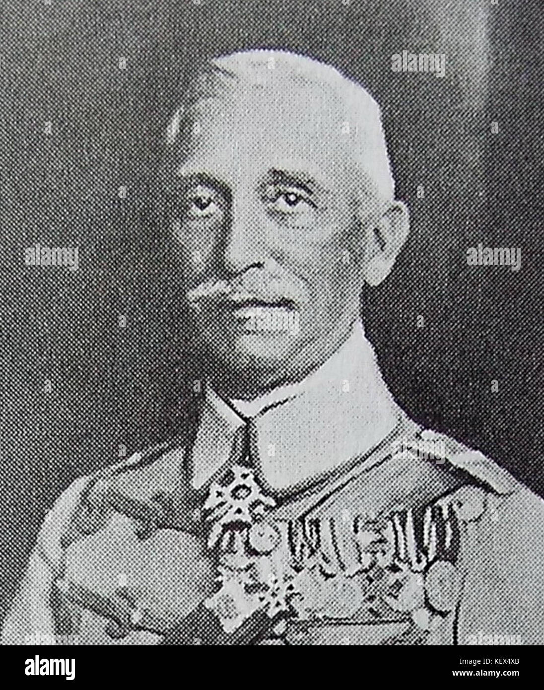 1917 Generalul Nicolae Portocala 1. Stockfoto