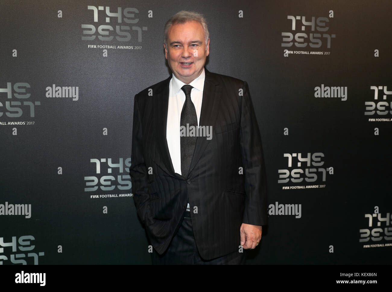 Eamonn Holmes bei den Best FIFA Football Awards 2017 im Palladium Theatre, London. Stockfoto