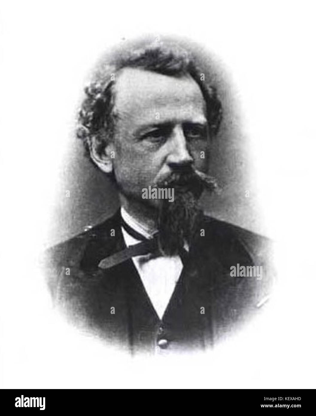 Carl Frederik Grove 1822 1883 Stockfoto