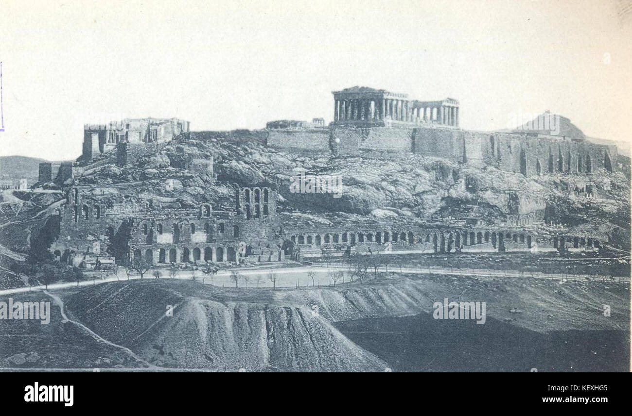 1771 K1 1163 14 die Akropolis von Athen Stockfoto 1771 K1 1163 14 die Akropolis von Athen Stockfoto