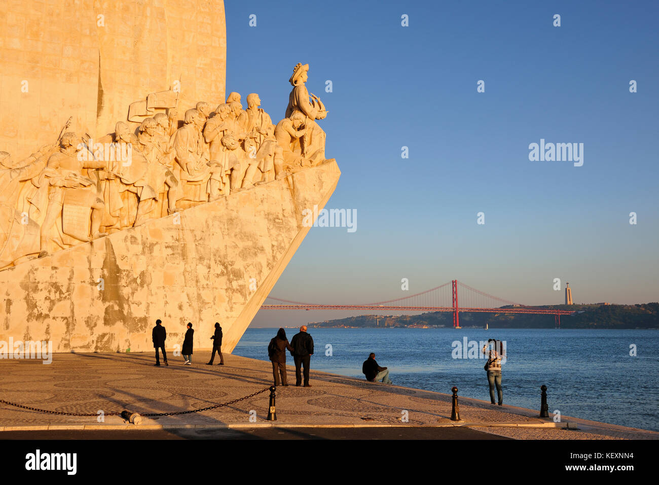Padrão dos Descobrimentos (Denkmal der Entdeckungen), Lissabon. Portugal Stockfoto