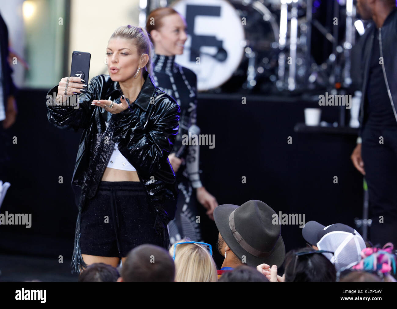 Fergie auf NBC Today Show Konzertreihen mit: Fergie wo: New York City, New York, United States wenn: 22 Sep 2017 Credit: wenn.com Stockfoto