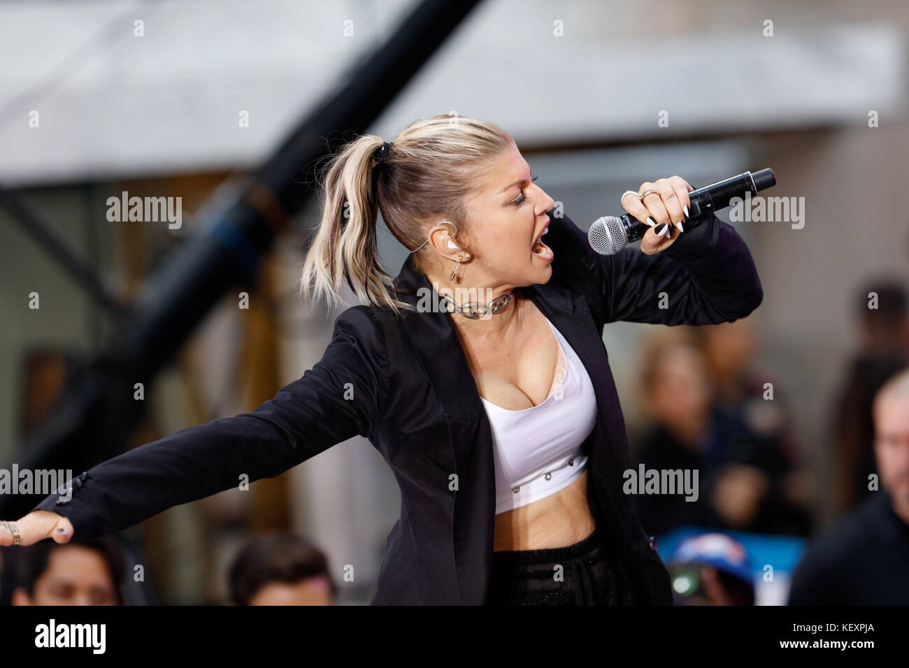 Fergie auf NBC Today Show Konzertreihen mit: Fergie wo: New York City, New York, United States wenn: 22 Sep 2017 Credit: wenn.com Stockfoto