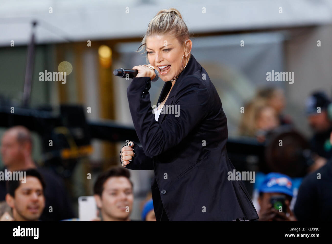 Fergie auf NBC Today Show Konzertreihen mit: Fergie wo: New York City, New York, United States wenn: 22 Sep 2017 Credit: wenn.com Stockfoto