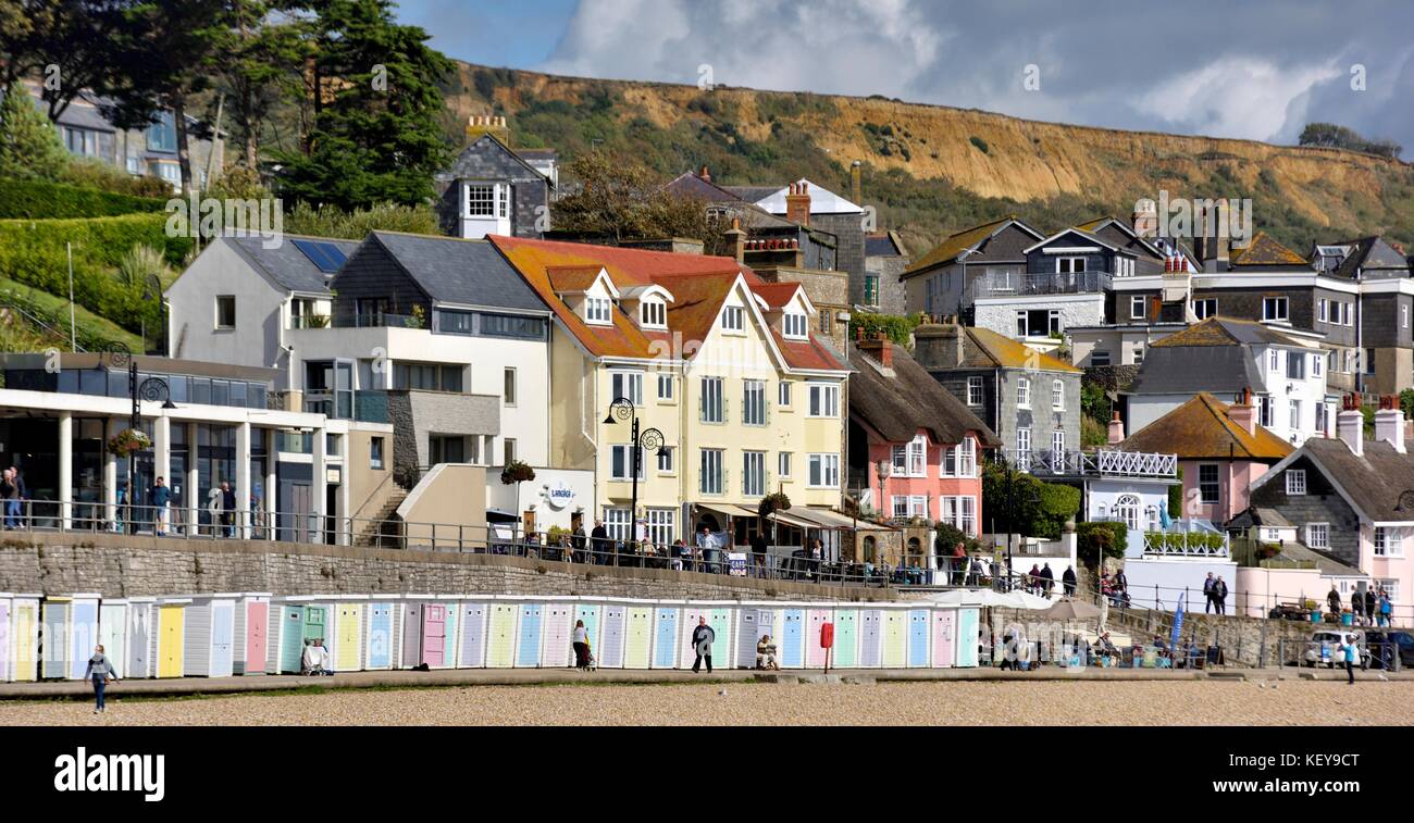 Lyme Regis Meer Dorset England UK Stockfoto