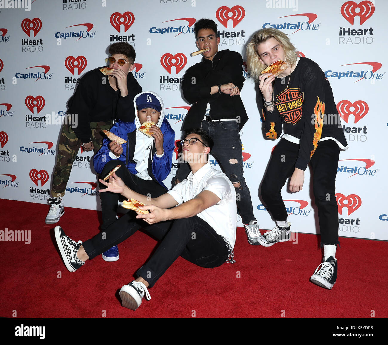 IHeartRadio Music Festival in der T-Mobile Arena Freitag, 22. September mit: Prettymuch Where: Las Vegas, Nevada, Vereinigte Staaten Wann: 22 Sep 2017 Credit: Judy Eddy/WENN.com Stockfoto