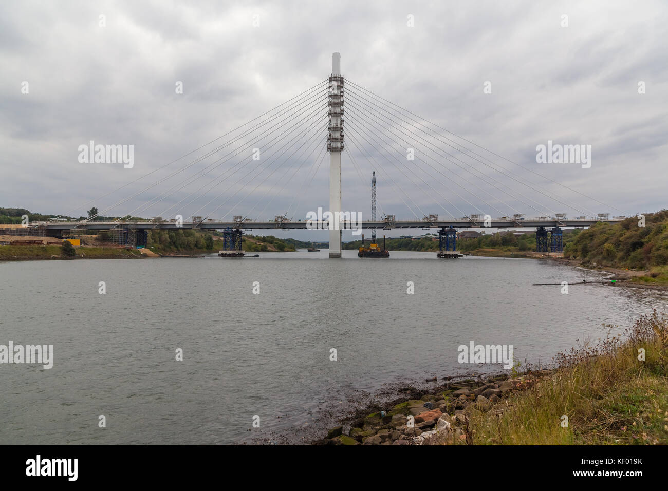 Neue Brücke in Sunderland Stockfoto