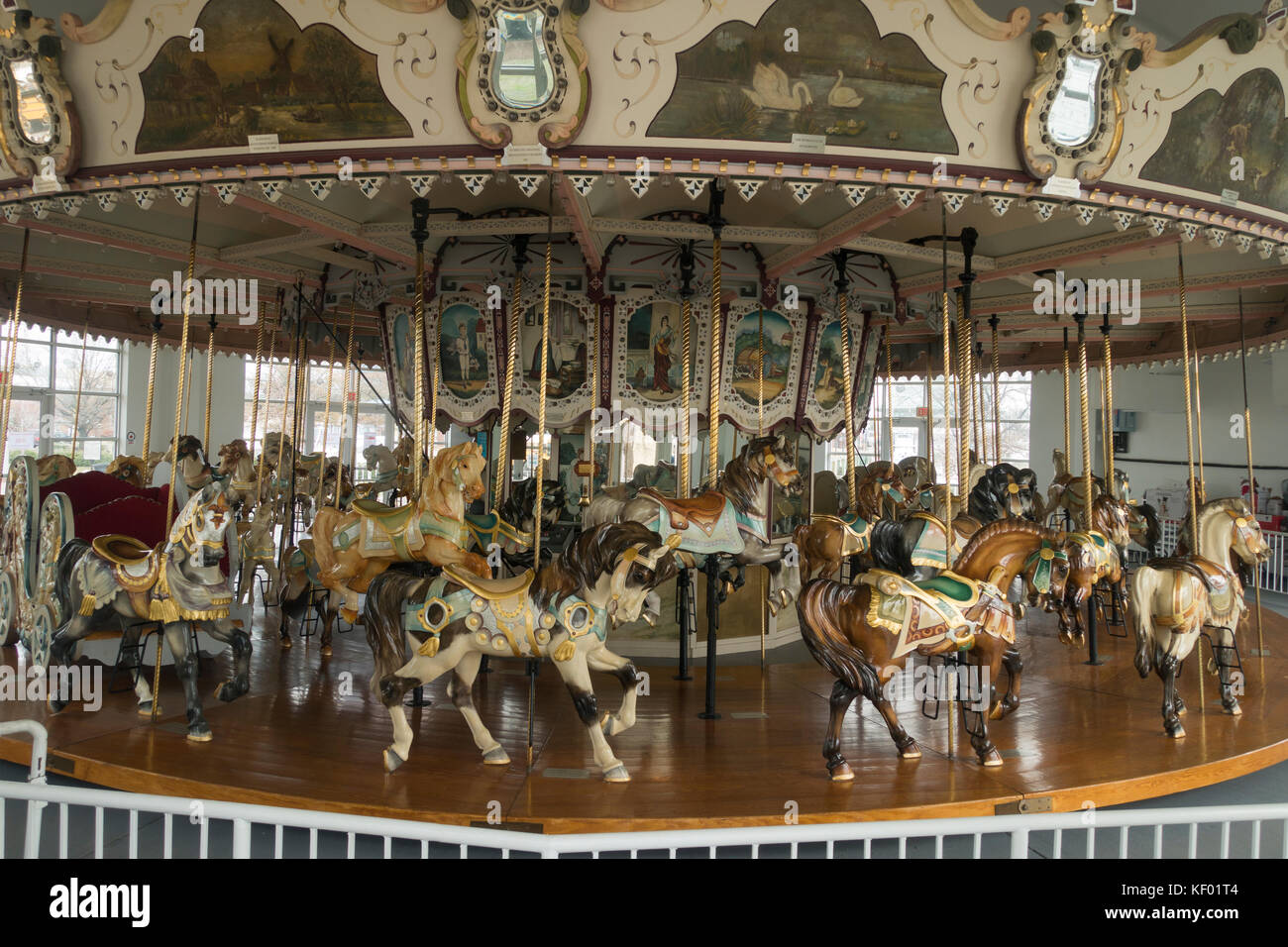 Hampton Karussell Virginia Stockfoto