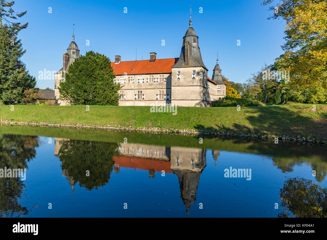 Wasserschloss westerwinkel in Nordrhein - Westfalen Stockfoto Wasserschloss westerwinkel in Nordrhein - Westfalen Stockfoto