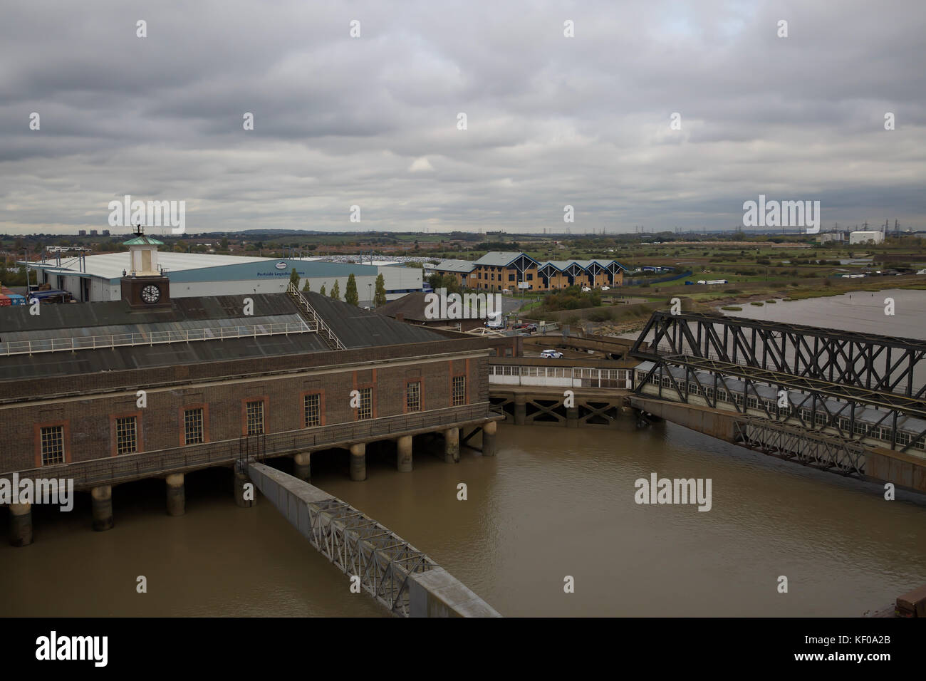 London International Cruise Terminal Gebäude in Tilbury UK Stockfoto