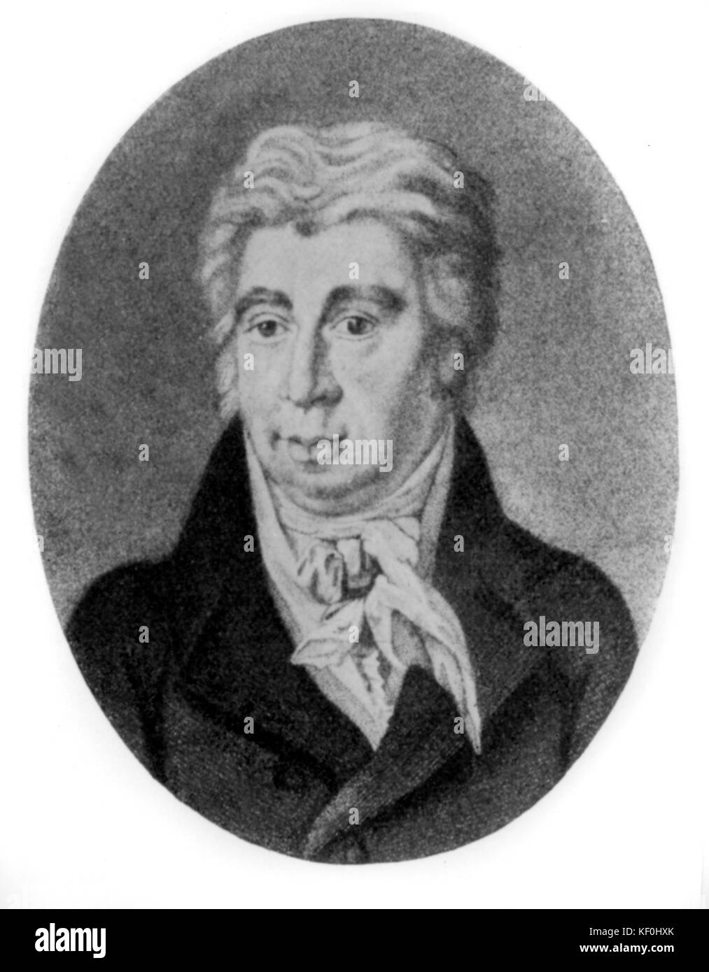 Peter von Winter, Deutsche Oper Komponist. 28 August 1754 - 17. Oktober 1825 Stockfoto
