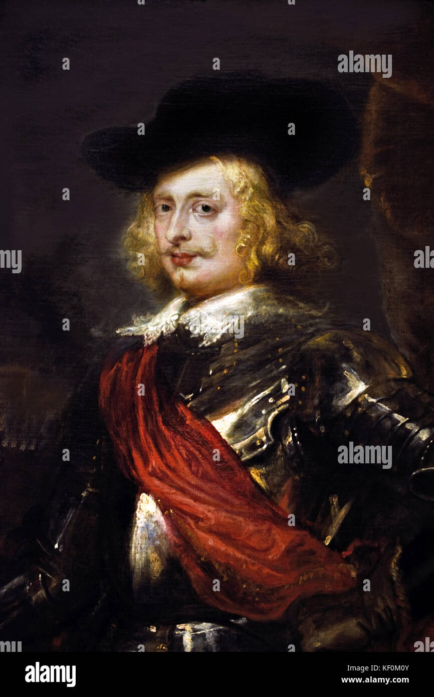Cardinal-Infante Ferdinand (auch als Don Fernando de Österreich, Cardenal-Infante Fernando de España und als Ferdinand von Österreich 1609-1641) war Statthalter der spanischen Niederlande, Kardinal der Heiligen Katholischen Kirche, Infant von Spanien, Infante von Portugal (bis 1640), Erzherzog von Österreich, Erzbischof von Toledo (1619-41), und Feldherr im Dreißigjährigen Krieg. Peter Paul Rubens (1577-1640) Maler in der flämischen Barockmalerei Tradition. Antwerpen, Antwerpen, Belgien, Stockfoto