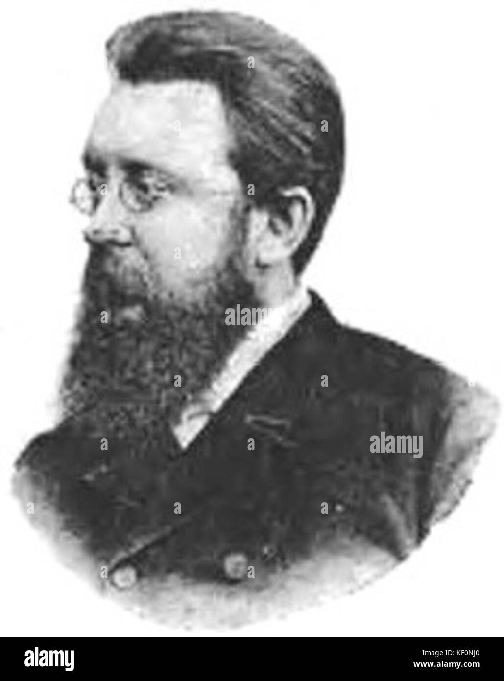 Ein Porträt von Henryk Dobrzycki, einem bemerkenswerten Individuum, möglicherweise einer Persönlichkeit des öffentlichen Lebens oder einer historischen Persönlichkeit, dessen Beiträge in historischen Aufzeichnungen oder fotografischen Archiven aufgezeichnet wurden. Stockfoto