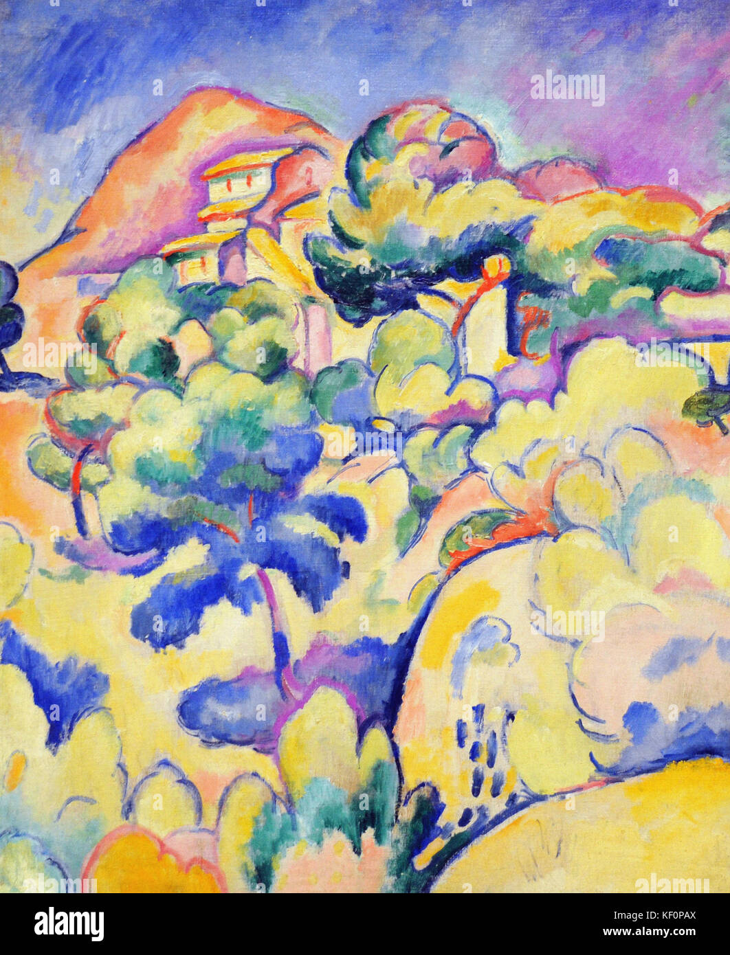 Georges Braque Landschaft in La Ciotat Stockfoto