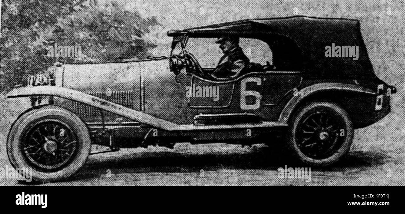 La Lorraine Dietrich de Bloch et Rossignol, vainqueurs des 24 Heures de Mans 1926 Stockfoto