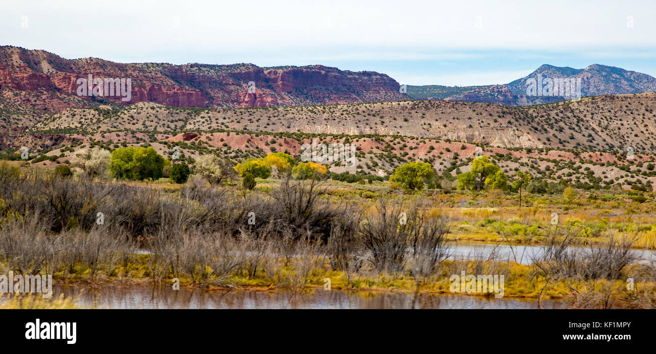 Jemez Mountain Trail National Scenic Byway in New Mexico Stockfoto