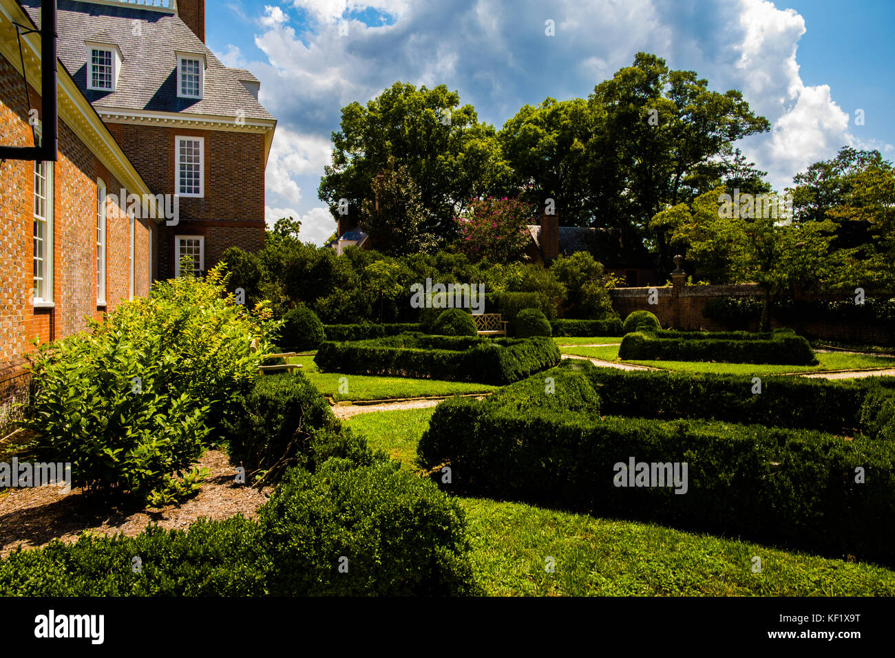 Governor's Garten Stockfoto