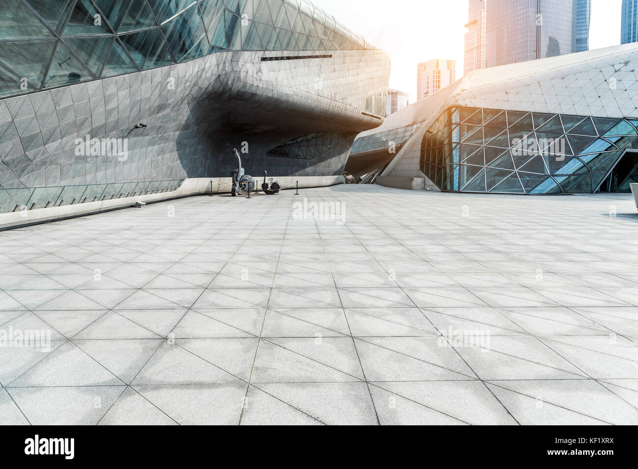 Guangzhou Grand Theatre Plaza Stockfoto