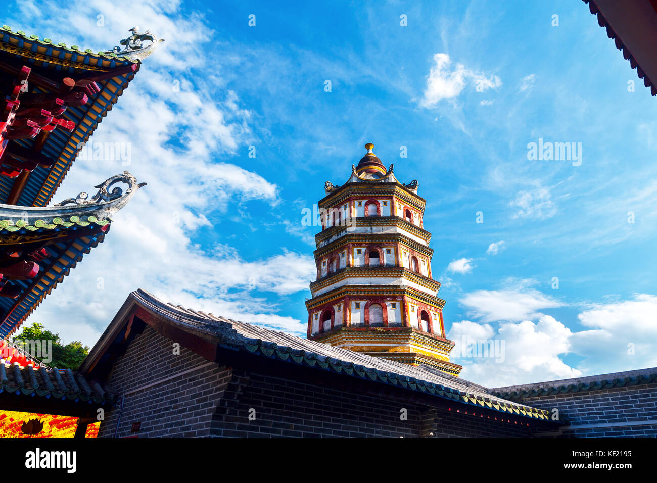 Guangdong Nanhua Tempel in Shaoguan Stockfoto