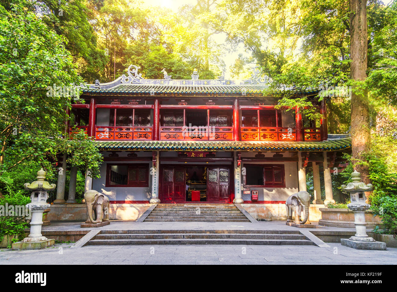 Nanhua Tempel, Changsha, Guangdong Stockfoto