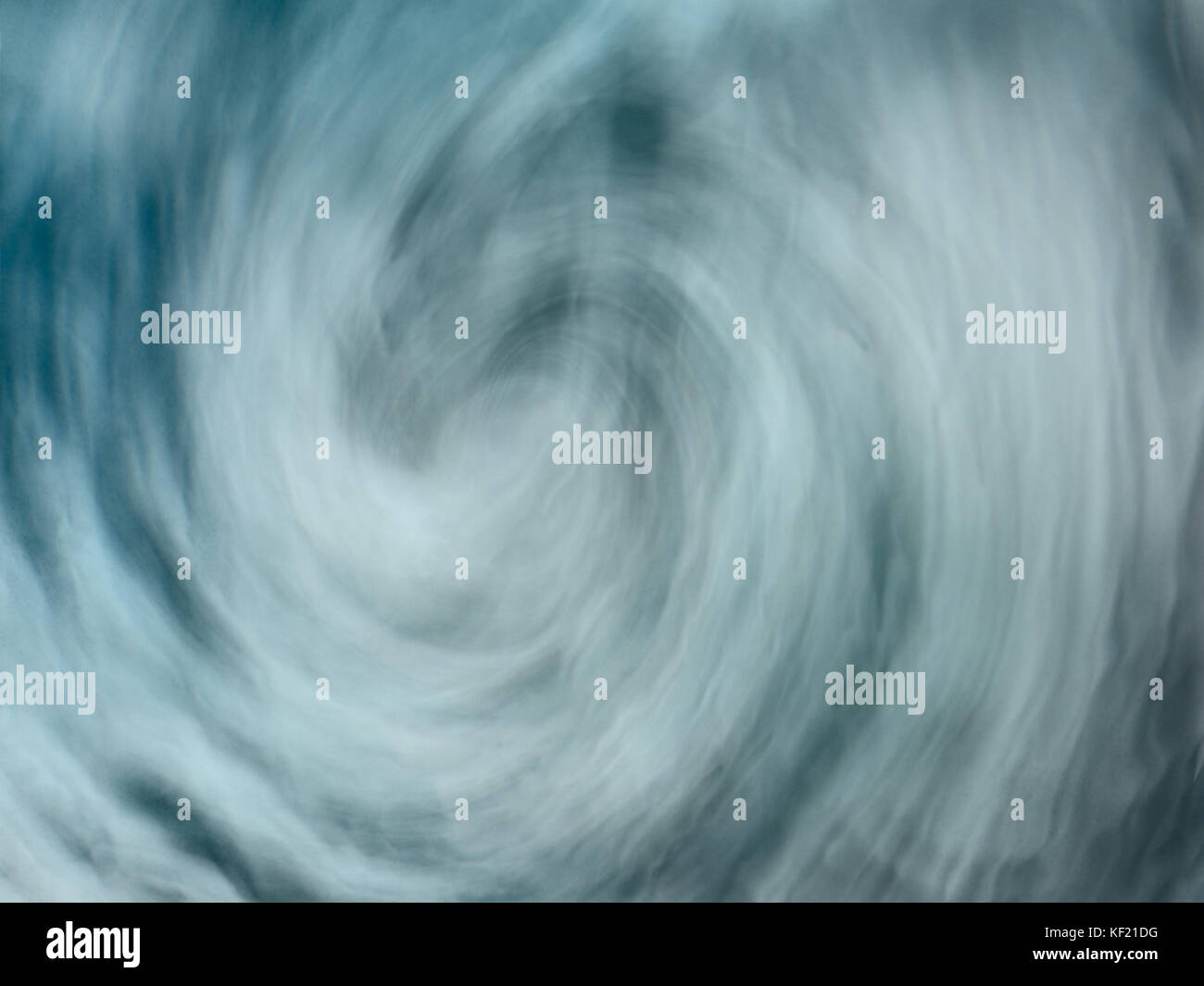 Abstrakte Veranschaulichung stormy blue water Strudel Strudel Stockfoto