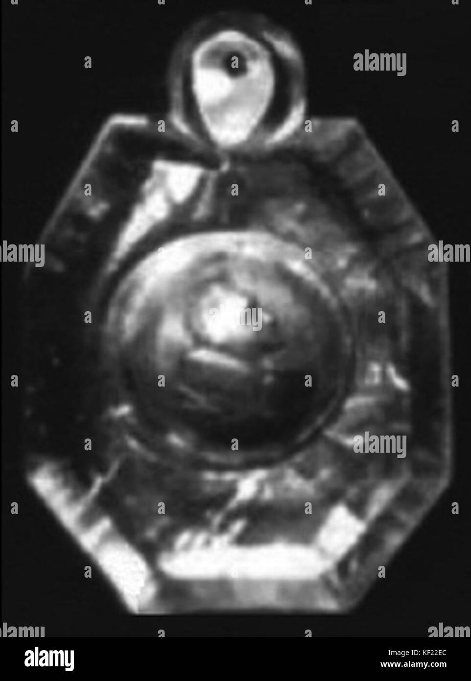 Medaillon mit der Büste von Sigismund III. Stockfoto