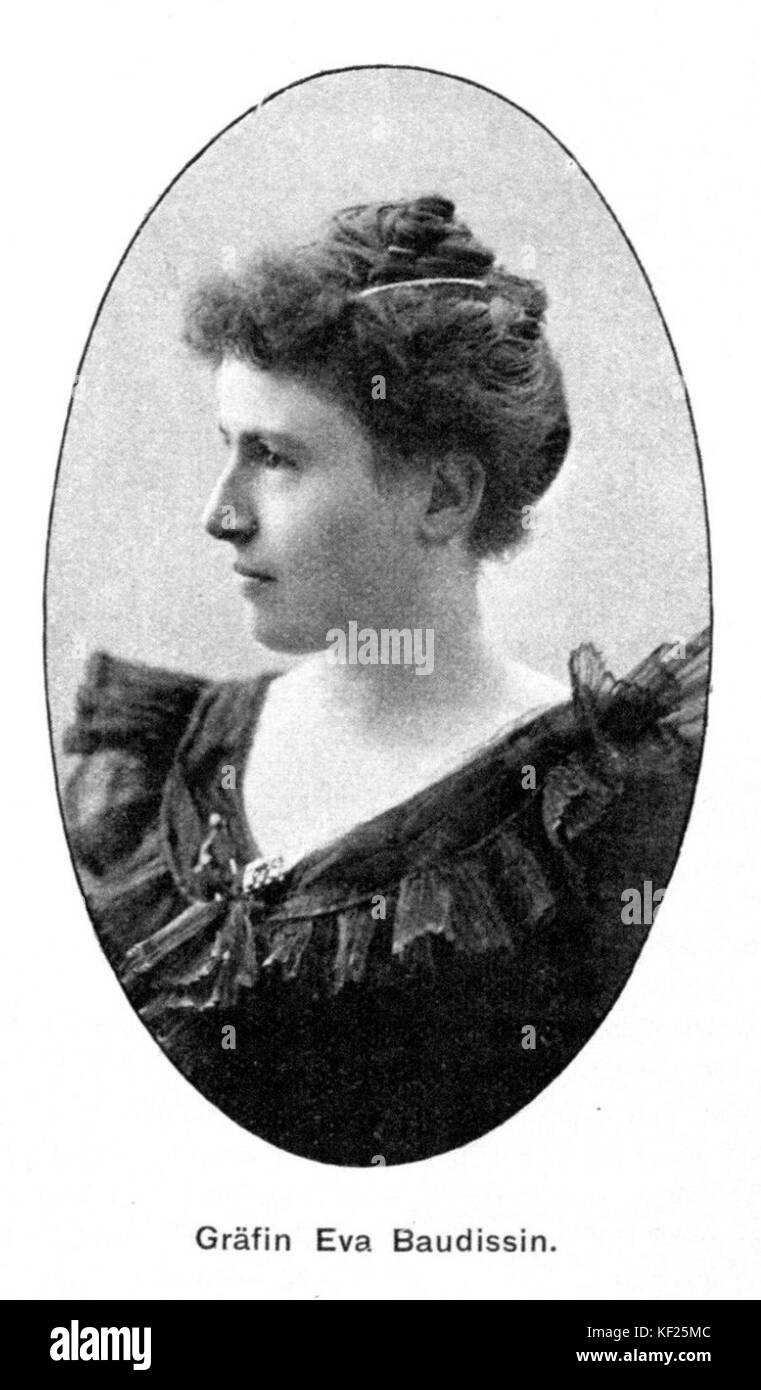 Eva von Baudissin 1901 Stockfoto