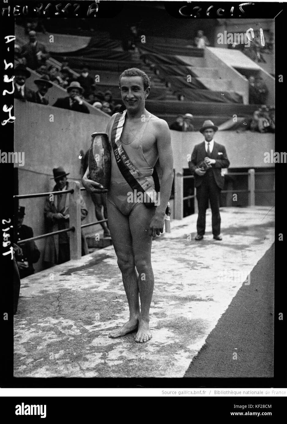 Jean Taris 1931 Stockfoto