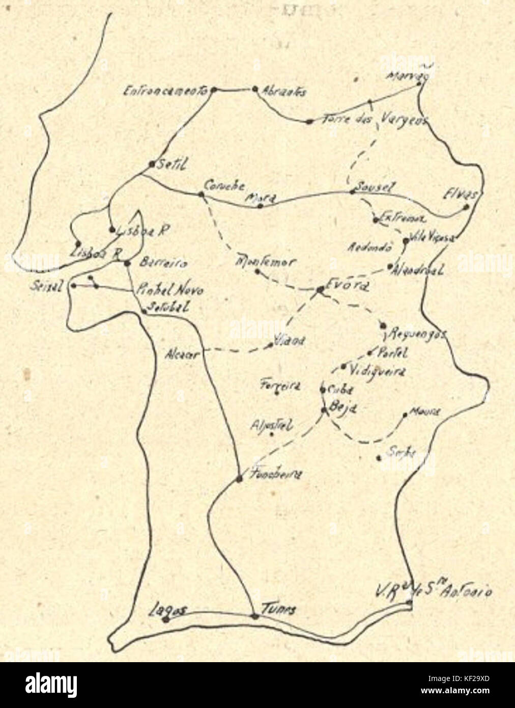 Diese Karte aus dem Jahr 1935 *GazetaCF1140* zeigt das Netzwerk von Wattier und Rumball und liefert wertvolle geografische Informationen über die Region, die sie abdeckt. Es ist eine historische Referenz für Kartographie und regionale Infrastruktur im frühen 20. Jahrhundert. Stockfoto
