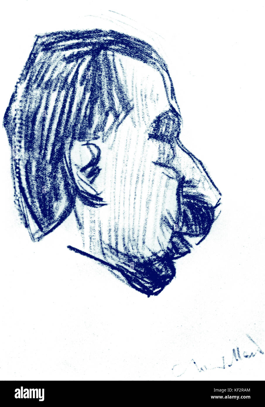 CHEVILLARD, Camille von Raymond Templier der französische Komponist und Dirigent, 1859-1923 Stockfoto