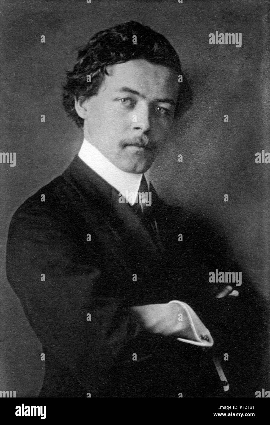 Emil Frey, der Schweizer Pianist und Komponist, 8 April, 1889 - 20. Mai, 1946 Stockfoto