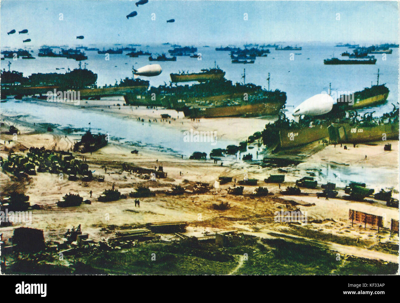 Operation Overlord 6 Juni 1944 Stockfoto