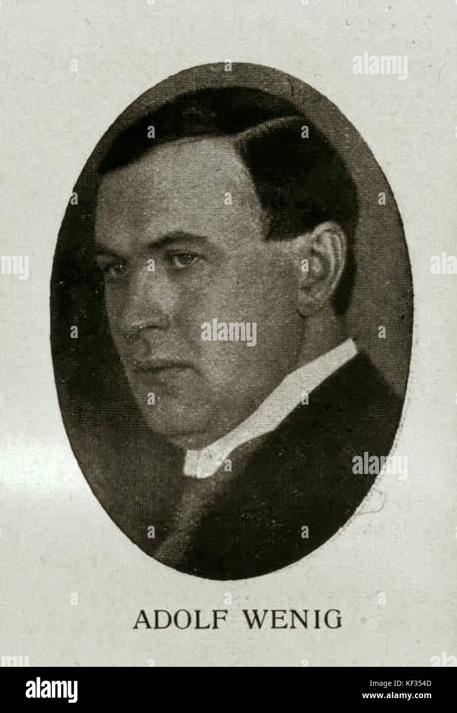 Wenig Adolf (1874-1940) Stockfoto