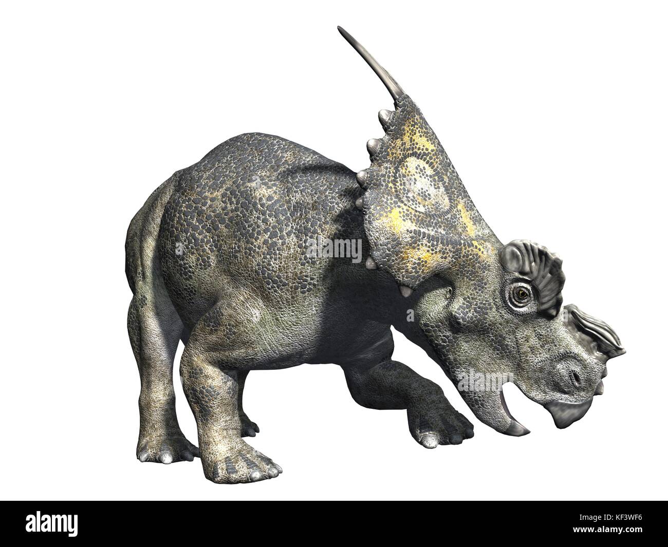 Original 3D-Render von Dinosaur Stockfoto